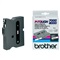 P-TOUCH TX TAPE - 6 mm - Zwart / Wit