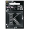 CRYSTAL STICKER GLITTER - K