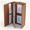 RENARD PORTEMONNEE Dubbele klep - Cognac