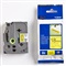 P-TOUCH TZE TAPE - 18 mm - Zwart / Geel