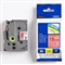 P-TOUCH TZE TAPE - 18 mm - Zwart / Rood