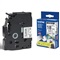 P-TOUCH TZE TAPE - 18 mm - Zwart / Wit