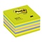 POST-IT NOTE CUBE Ft. 76 x 76 mm - Blauw / Groen
