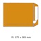 ZAK-ENVELOP BRUIN - Ft. 175 x 265 mm - STRIP
