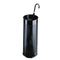 PAPIERBAK METAAL ROND - 28.5 Liter - Zwart