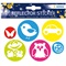 REFLECTOR STICKERS -  " Happy Circles "