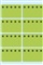 ETIKETTEN Ft. 26 x 40 mm - Fluo groen - Diepvries