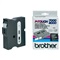 P-TOUCH TX TAPE - 24 mm - Wit / Zwart