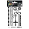 TATTOO STICKERS -  " Love black "