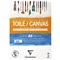 TEKENBLOK " Toile / Canvas " A4 - 200 gr. - Wit