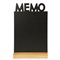 SECURIT KRIJTBORD SILHOUETTE - MEMO