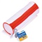 HERMA ETUI Pennenzak - Transparant / Rood