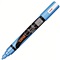 KRIJTSTIFT UNI CHALK PWE5M - Blauw Metallic