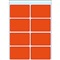 ETIKETTEN Ft. 26 x 40 mm - Rood