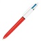 BALPEN BIC 4-KLEUREN ORIGINAL - Fijne punt