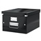 CLICK & STORE MIDDEL OPBERGDOOS - Zwart