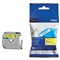 P-TOUCH M TAPE - 9 mm - Zwart / Geel