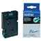 P-TOUCH TC TAPE - 9 mm - Zwart / Groen
