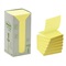 POST-IT Z-NOTE 3M - Ft.  76 x 76 mm - Geel