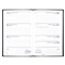 AGENDA SATURNUS kort - 7 Dag / 2 Pag - Blauw