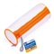 HERMA ETUI Pennenzak - Transparant / Oranje