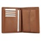 RENARD WALLET 16 cc - Coinpocket - Cognac