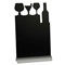 SECURIT KRIJTBORD SILHOUETTE - COCKTAIL