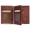 MAVERICK BURNT EDGE Wallet - Cognac