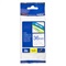 P-TOUCH TZE TAPE - 36 mm - Blauw / Wit
