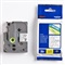 P-TOUCH TZE TAPE - 12 mm - Wit / Transparant