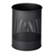 PAPIERBAK METAAL ROND - 15 Liter - Antraciet