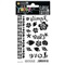TATTOO STICKERS -  " Flowers black "