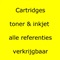 Alle merken cartridges toner & inkjet