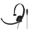 HEADSET PC-OFFICE " CS295 " - Zwart