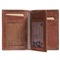 MAVERICK BURNT EDGE Wallet - Cognac