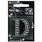 CRYSTAL STICKER GLITTER - D