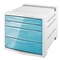 LADENBLOK Colour'Ice - Transparant blauw