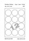 ETIKETTEN RAFLATAC R12-3 - rond dia. 63.5 mm