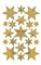 ETIKETTEN DECOR - Ster holografie goud