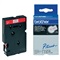 P-TOUCH TC TAPE - 9 mm - Rood / Wit