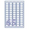 ETIKETTEN Transparant - Etiket 38.1 x 21.2 mm