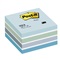 POST-IT NOTE CUBE Ft. 76 x 76 mm - Pastelblauw