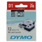 DYMO D1 TAPE 12 mm - Wit / Transp - S0720600