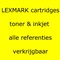Alle LEXMARK cartridges toner & inkjet
