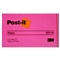 POST-IT NOTE 3M - Ft. 76 x 127 mm -  Neon roze