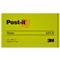 POST-IT NOTE 3M - Ft. 76 x 127 mm -  Neon geel