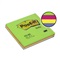 POST-IT NOTE 3M - Ft. 76 x 76 mm -  Rainbow Spring