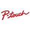 P-TOUCH TC TAPE - 9 mm - Wit / Rood