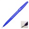 STIFT " BRUSH Sign Pen " penseelpunt - Blauw
