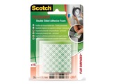 SCOTCH MOUNTING TAPE - FOAM - Permanent 16 tegels 25.4 x 25.4 mm